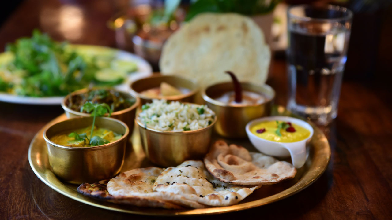 South Indian Thali - RRR Hotel